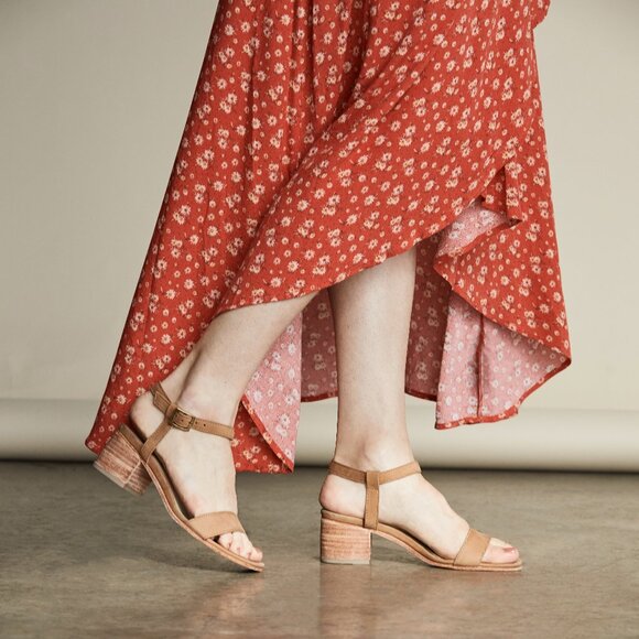 Nisolo Light Brown Ankle Strap Sandals - Picture 4 of 8